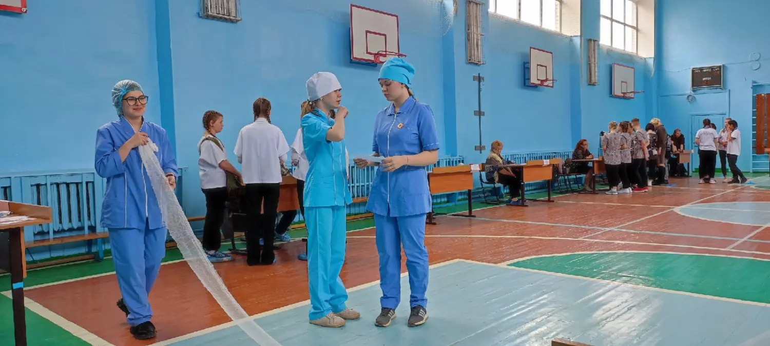 ГОРОДСКИЕ СОРЕВНОВАНИЯ ШКОЛЬНЫХ САНИТАРНЫХ ПОСТОВ