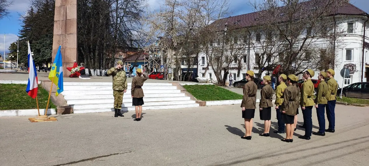 Городской смотр Почетных нарядов на Посту №1