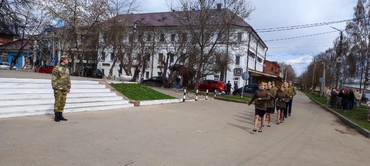 Городской смотр Почетных нарядов на Посту №1
