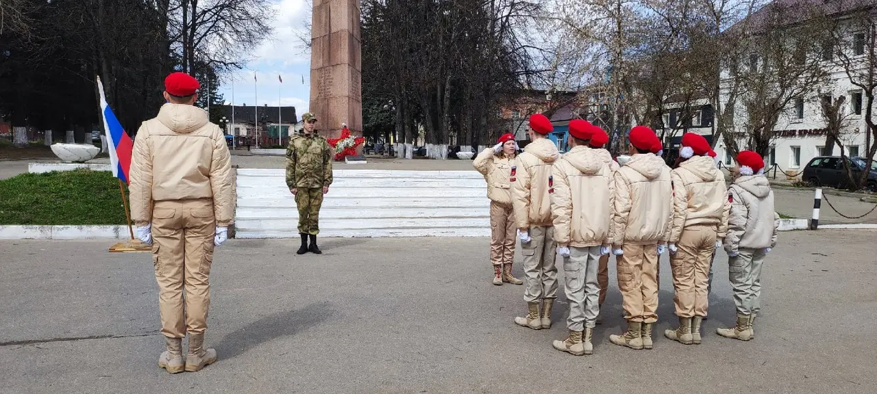 Городской смотр Почетных нарядов на Посту №1